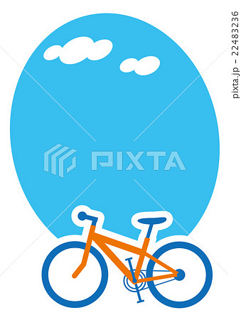 青空　サイクリング　MTB 22483236