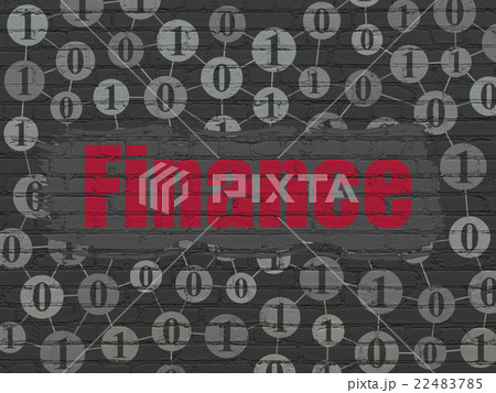 Business concept: Finance on wall background Business concept: Finance on wall background 22483785