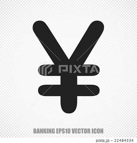 Banking vector Yen icon. Modern flat design. Banking vector Yen icon. Modern flat design. 22484334