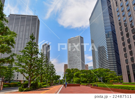 東京・ビジネス街の高層ビル 東京・ビジネス街の高層ビル 22487511