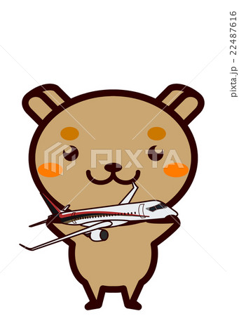 飛行機を持った動物シリーズ 22487616