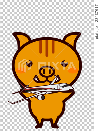 Animal series with airplane 22487617
