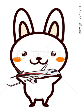 飛行機を持った動物シリーズ 22487618