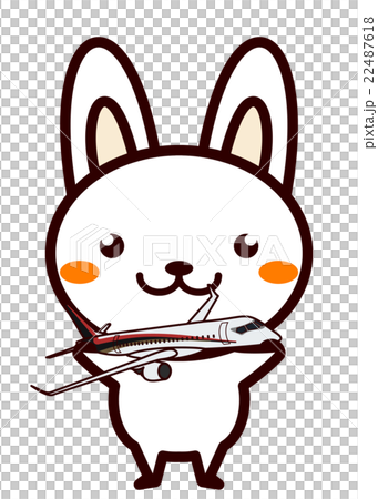 飛行機を持った動物シリーズ 22487618
