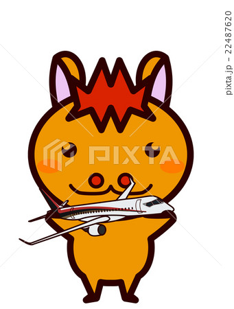 飛行機を持った動物シリーズ 22487620