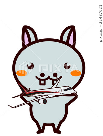 飛行機を持った動物シリーズ 22487621