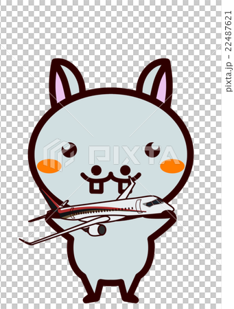 飛行機を持った動物シリーズ 22487621