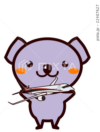 飛行機を持った動物シリーズ 22487627