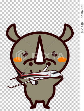 飛行機を持った動物シリーズ 22487630