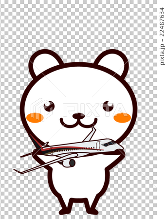 飛行機を持った動物シリーズ 22487634