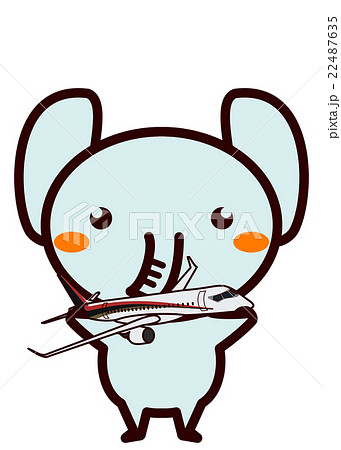 飛行機を持った動物シリーズ 飛行機を持った動物シリーズ 22487635