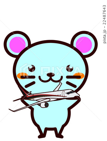 飛行機を持った動物シリーズ 22487643