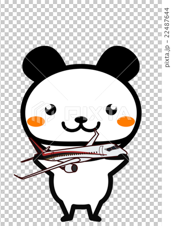 與飛機的動物系列 22487644