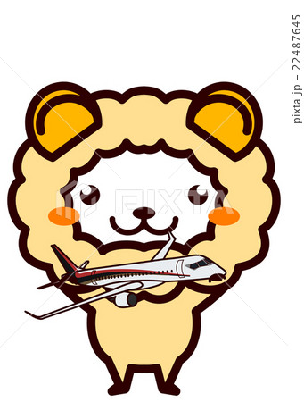 飛行機を持った動物シリーズ 22487645