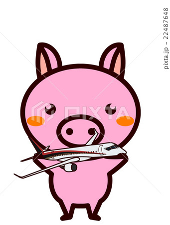 飛行機を持った動物シリーズ 22487648