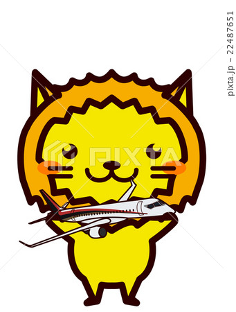 飛行機を持った動物シリーズ 22487651