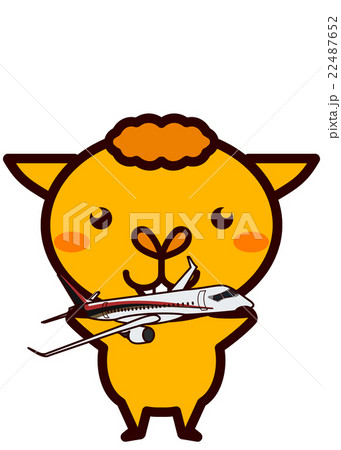 飛行機を持った動物シリーズ 22487652