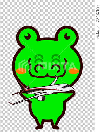 飛行機を持った動物シリーズ 22487655