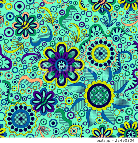 Abstract Floral Seamless Background Abstract Floral Seamless Background 22490304