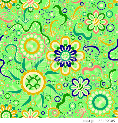 Abstract Floral Seamless Background Abstract Floral Seamless Background 22490305