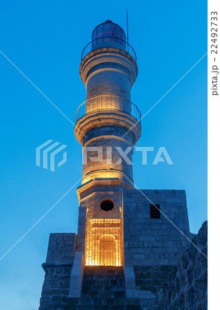 Chania. Old lighthouse. Chania. Old lighthouse. 22492733