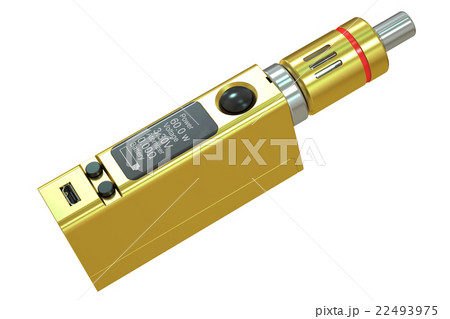 Box Mod e-cigarette, 3D rendering 22493975