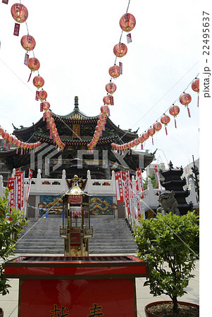 中華街の横濱媽祖廟 22495637