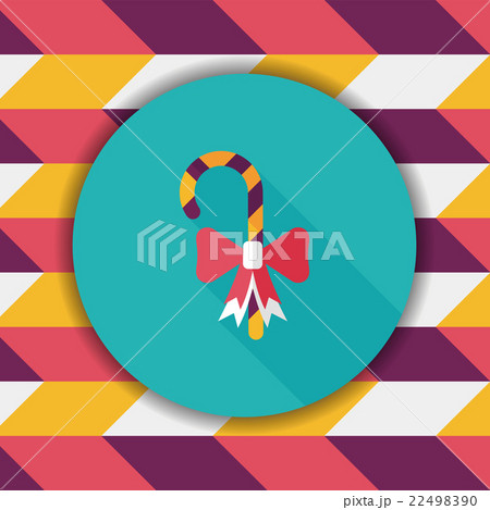 birthday candy flat icon with long shadow,eps10 22498390
