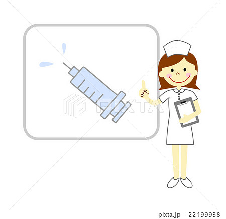 Nurse explaining the injection - Stock Illustration [22499938] - PIXTA