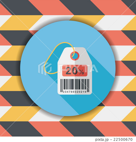 shopping sale price tag flat icon with long shadow,eps10 shopping sale price tag flat icon with long shadow,eps10 22500670