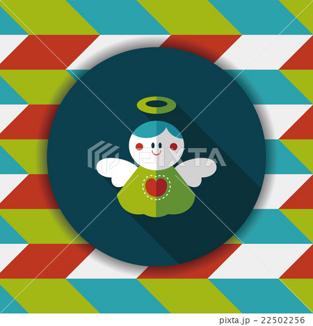 angel flat icon with long shadow,eps 10 22502256