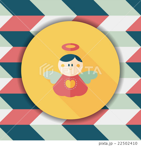 angel flat icon with long shadow,eps 10 22502410