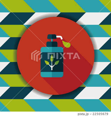 Environmental protection concept flat icon with long shadow,eps1 22505679
