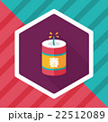 Chinese New Year flat icon, eps10, Chinese festival couplets wit 22512089