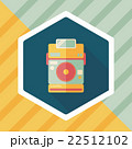 camera flat icon with long shadow,eps10 22512102