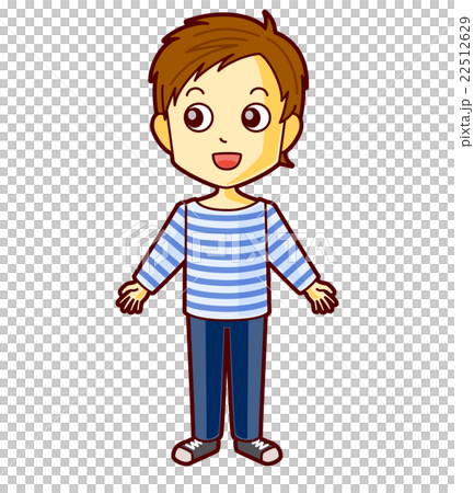 男性角色微笑 22512629