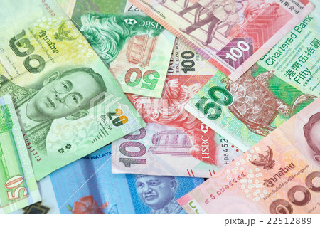 Background of Asian currency. Background of Asian currency. 22512889