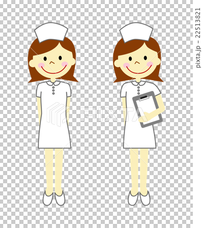 バインダーを持つナース バインダーを持つナース 22513821