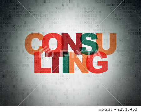 Business concept: Consulting on Digital Data Paper Business concept: Consulting on Digital Data Paper 22515463