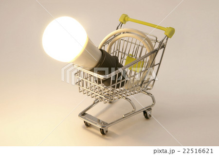 ショッピングカートのLED電球 ショッピングカートのLED電球 22516621
