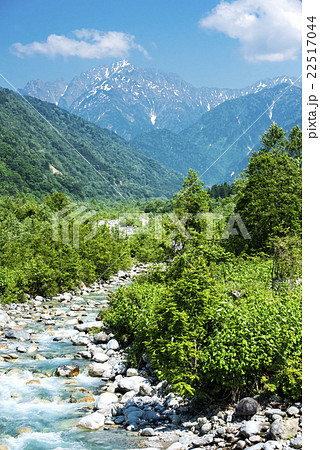 早月川と剱岳 22517044