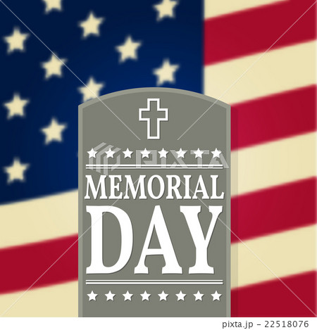Happy Memorial Day background template. Happy Memorial Day background template. 22518076