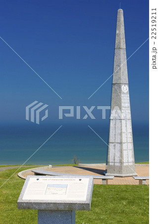 1st infantry division monument near Omaha Beach 1st infantry division monument near Omaha Beach 22519211