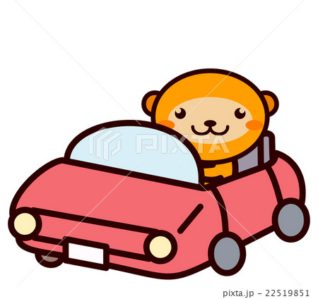 車を運転する動物シリーズ 22519851