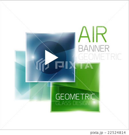 Multicolored squares with sample text 22524814