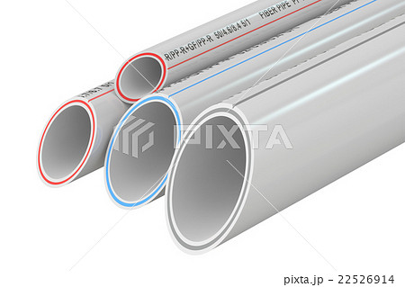 Composite Pipes, 3D rendering 22526914