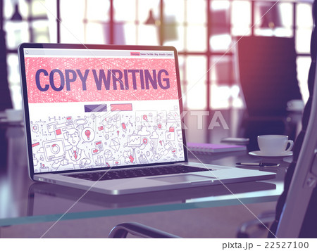 Copywriting Concept on Laptop Screen. Copywriting Concept on Laptop Screen. 22527100