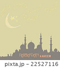 Creative greeting card design for holy month of 22527116