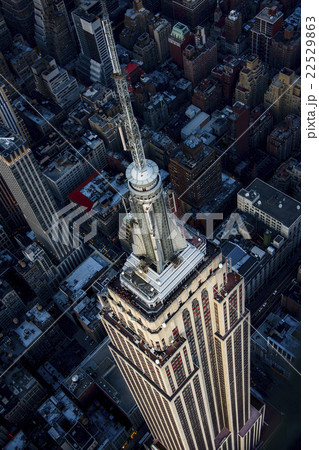 Aerial view of Empire State Building Aerial view of Empire State Building 22529863