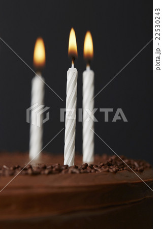 Close-up of birthday candles 22530243